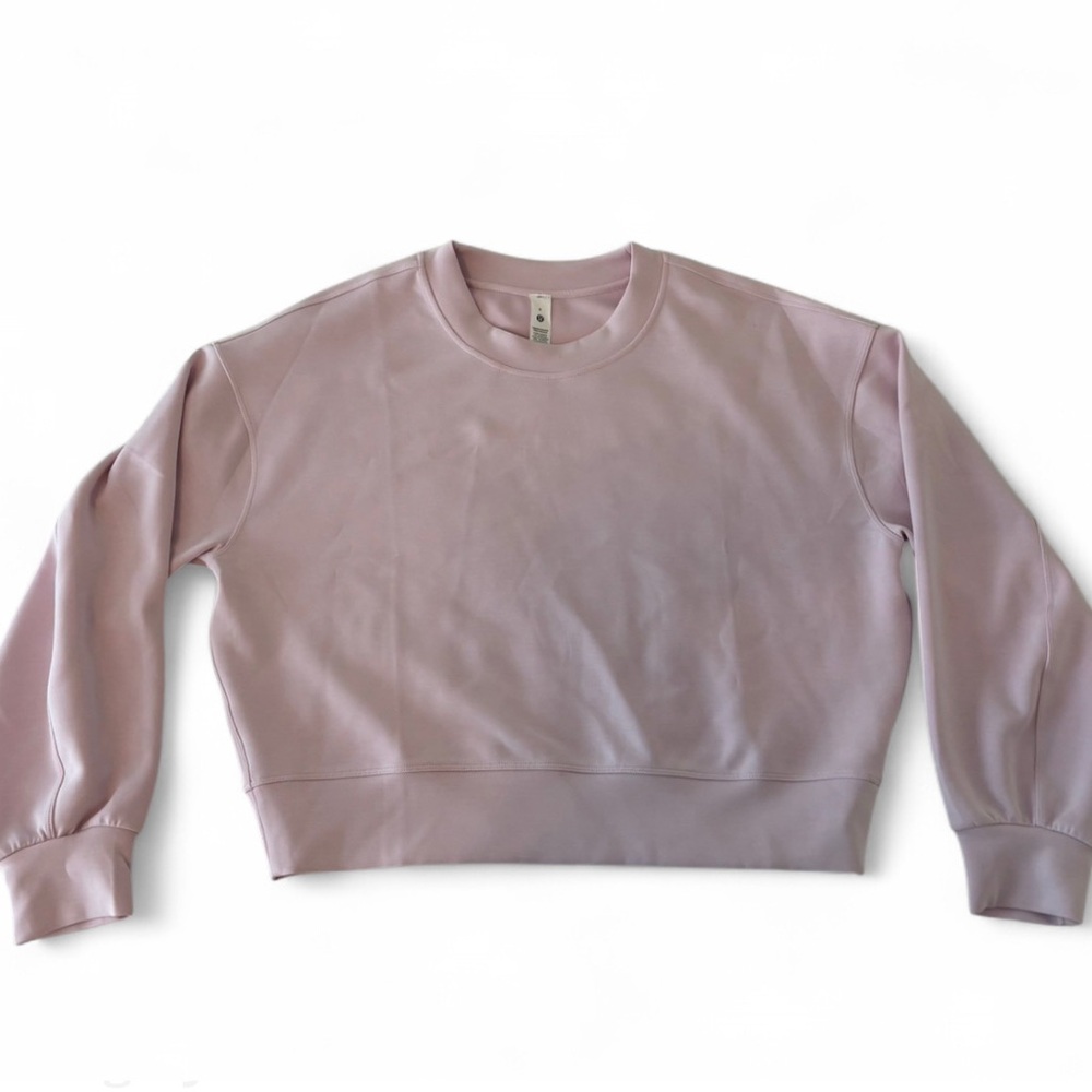 Lululemon Soft Pink Crewneck Top